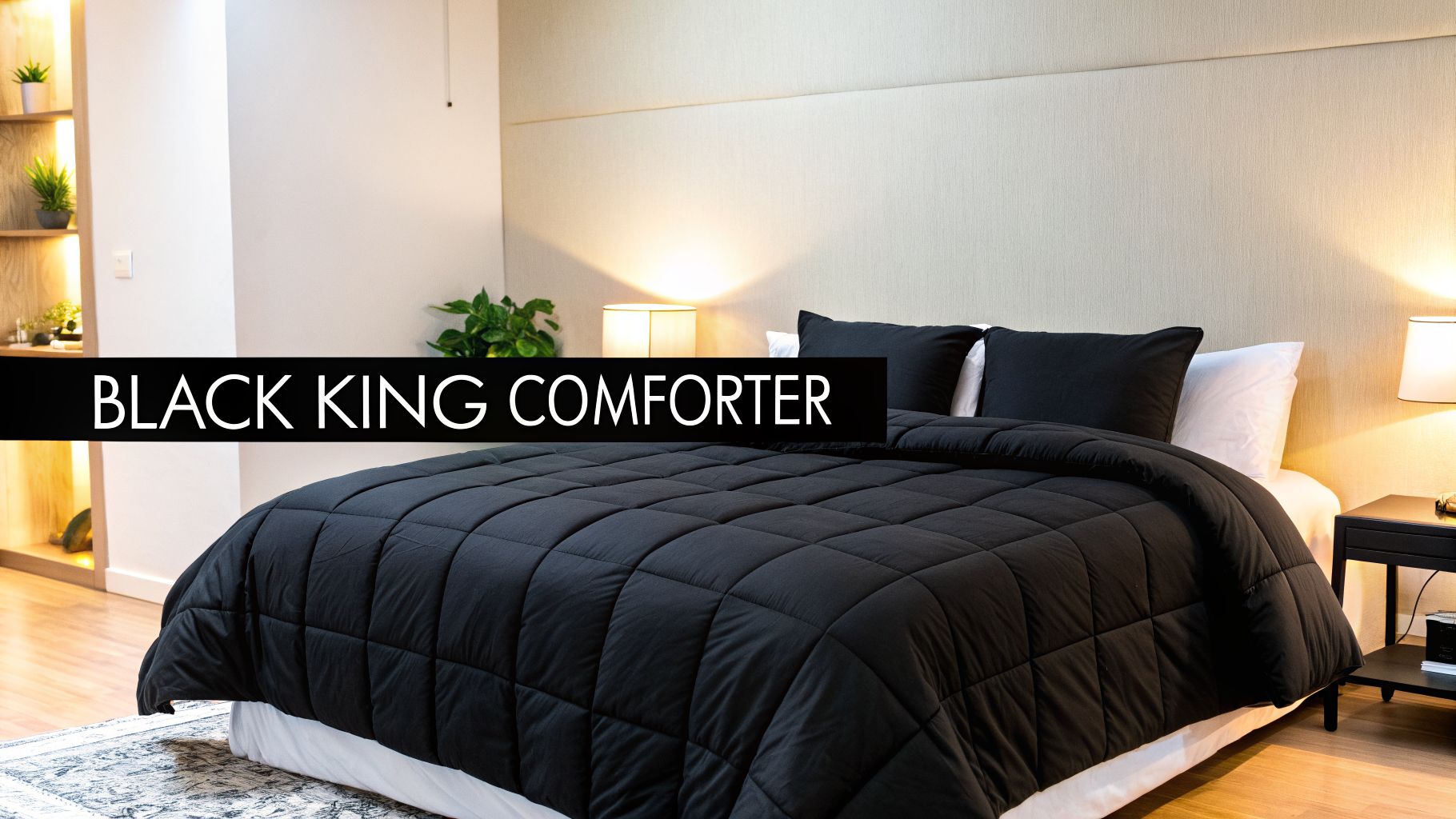 Your Guide to Choosing the Perfect Black King Size Comforter