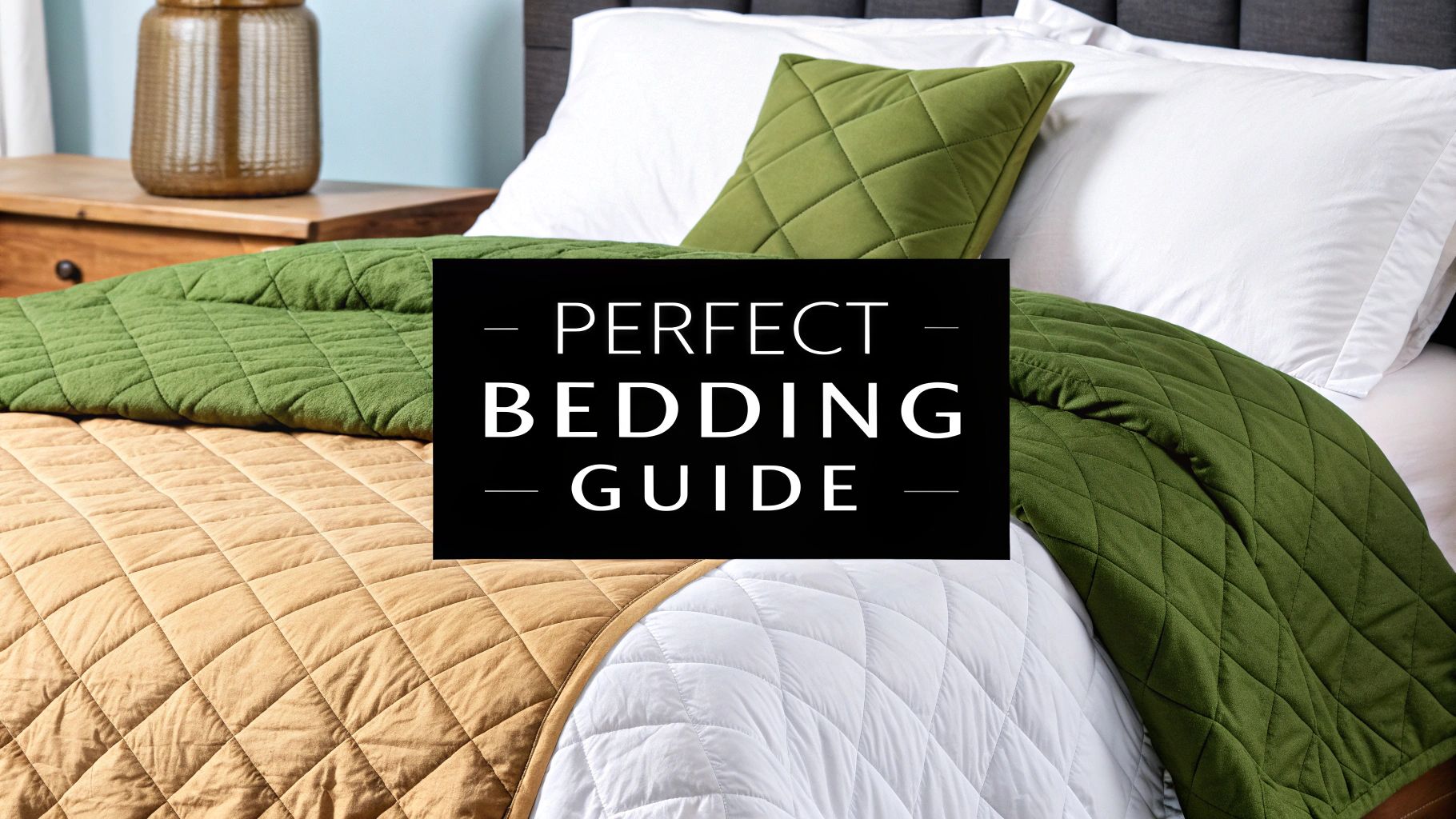 Comforter vs Quilt vs Duvet: A Guide to Your Perfect Bedding