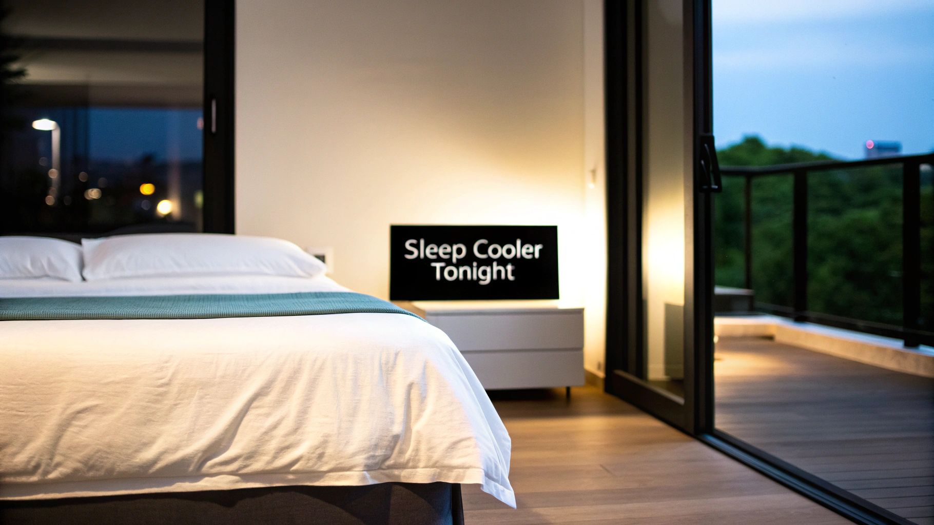 Sleep Cooler Tonight With The Perfect Cooling Duvet Cover