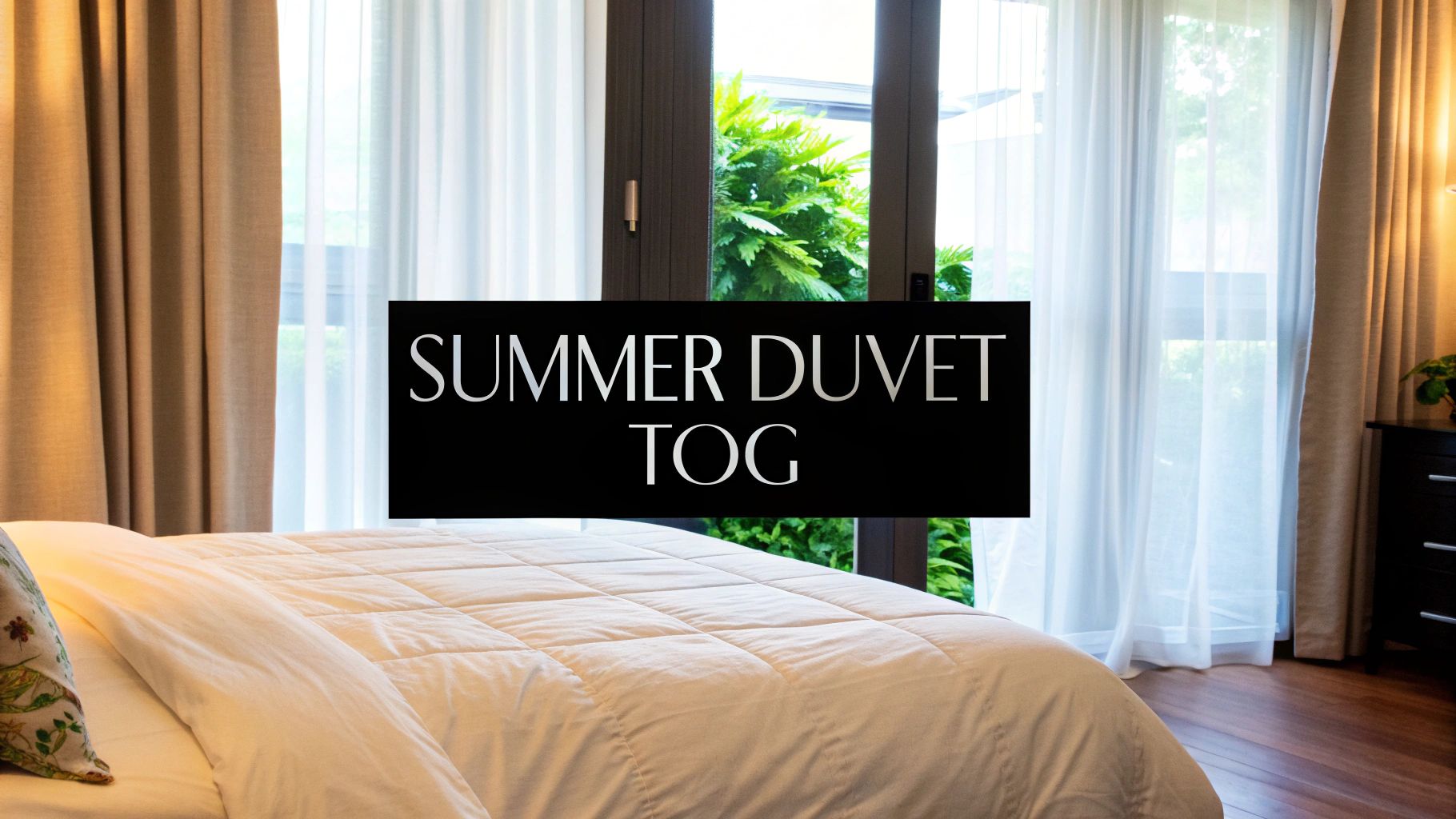 Finding the Best Tog for Your Summer Duvet