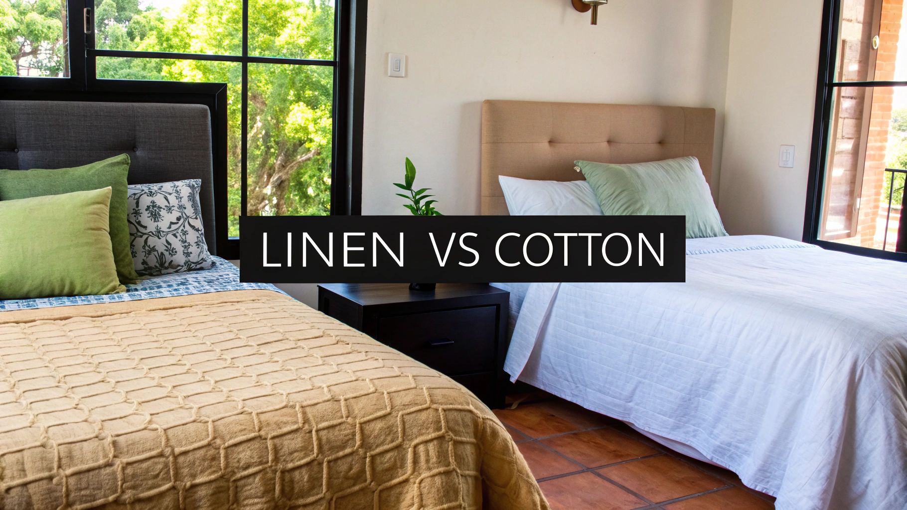 Linen vs Cotton Bedding: A Complete Guide