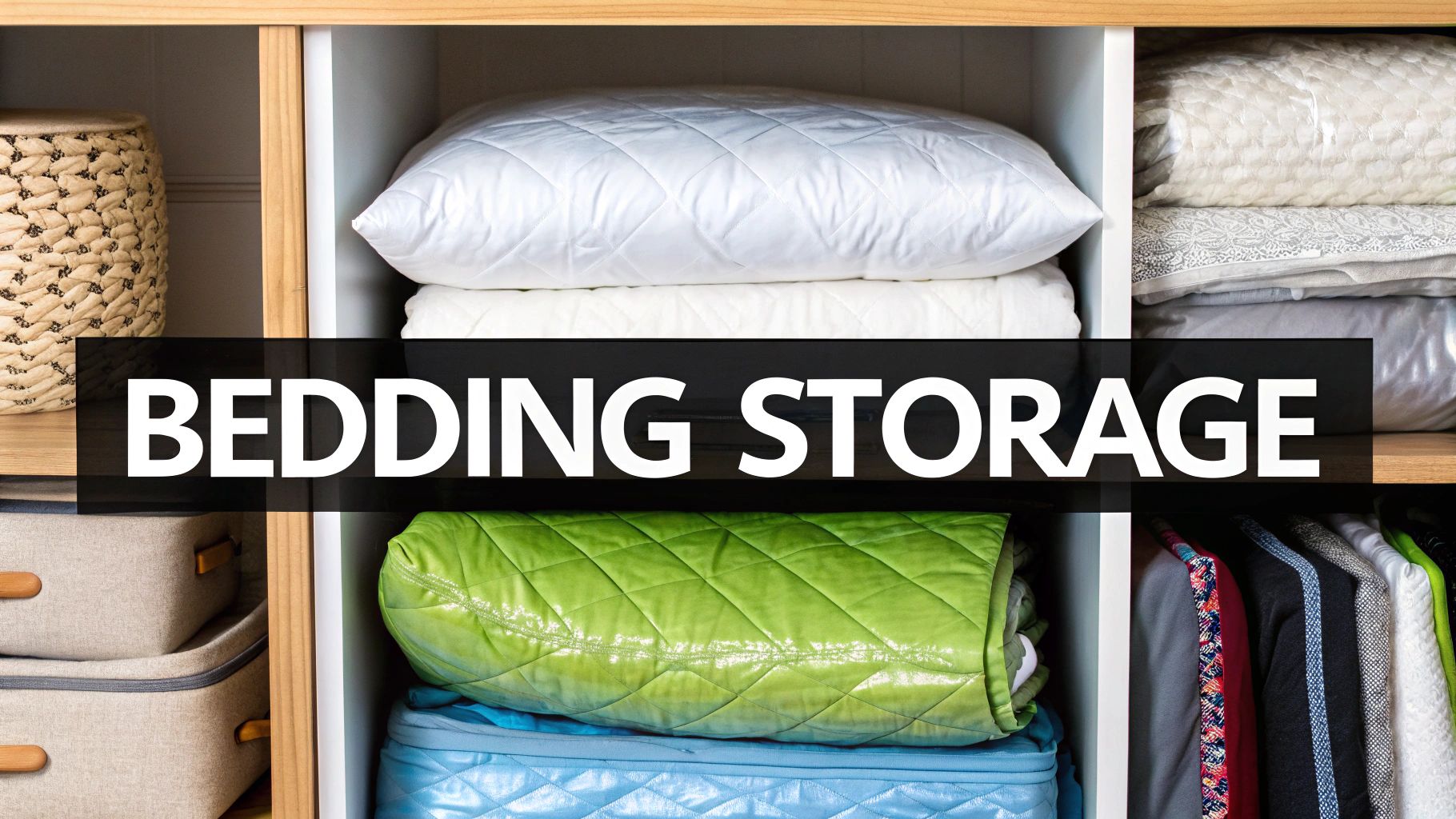 Your Guide to Bedding Bag Storage