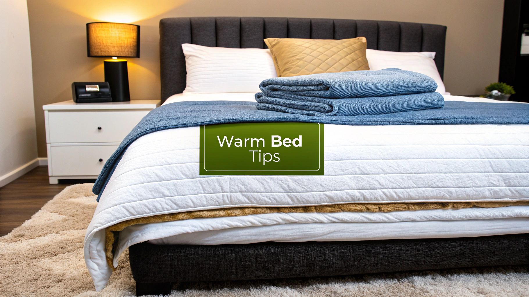 How to Keep Your Bed Warm for a Cosy Night's Sleep