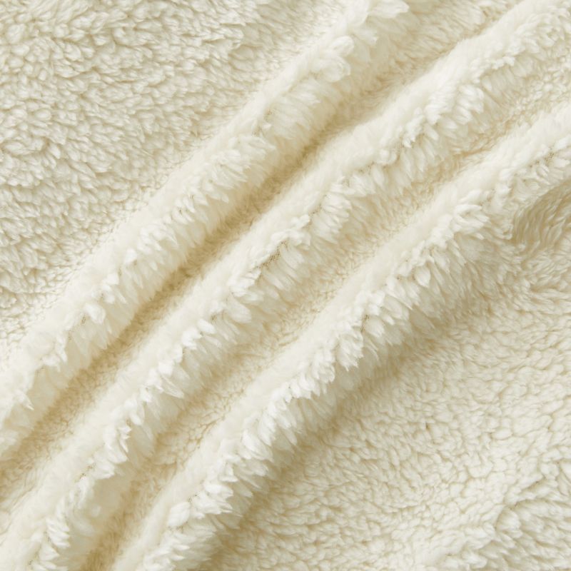 Ivory All Seasons Snuggle Fleece Comforter Set