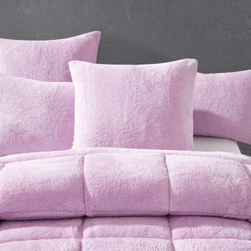 Calm Lavender Snuggle Fleece Comforter Set