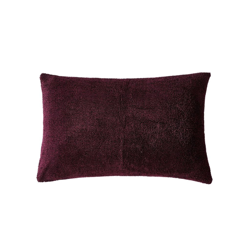 Burgundy Black Snuggle Fleece Comforter Set