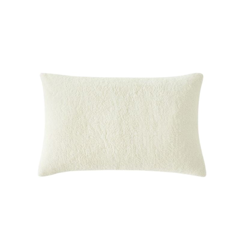 Ivory Snuggle Fleece Comforter Set