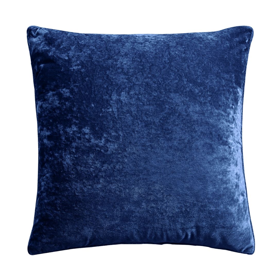 Navy Velvet Crushed Snuggle Fleece Comforter Set