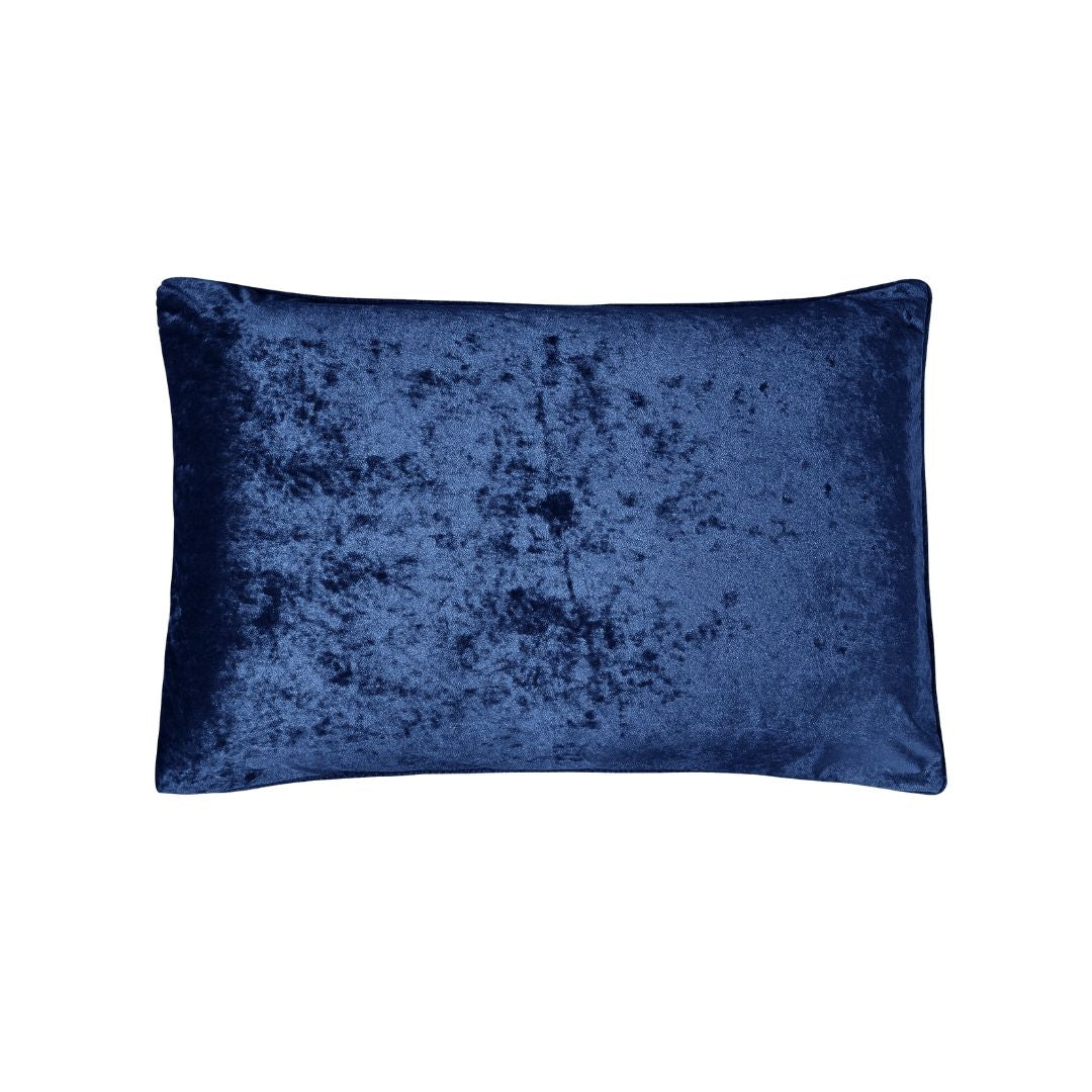 Navy Velvet Crushed Snuggle Fleece Comforter Set