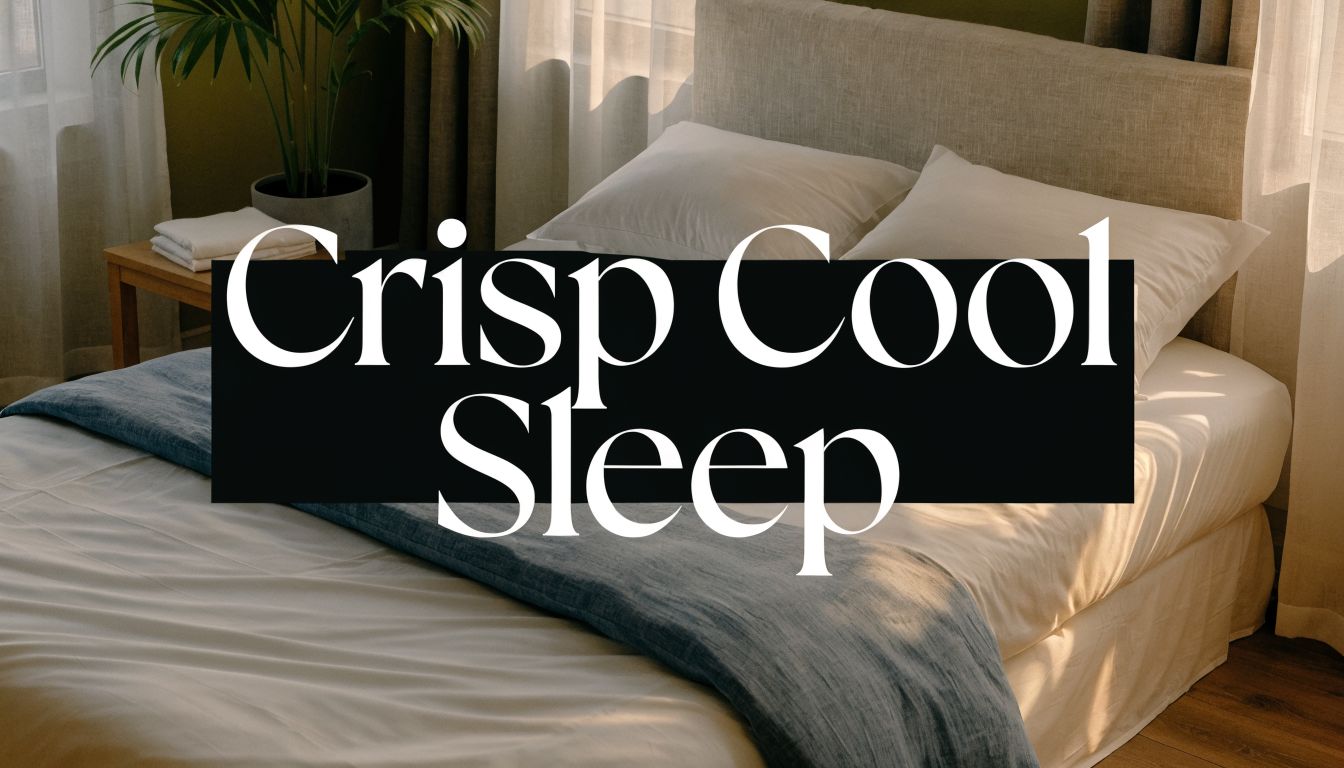 Percale Bed Linen: A Guide to Crisp, Cool Sleep