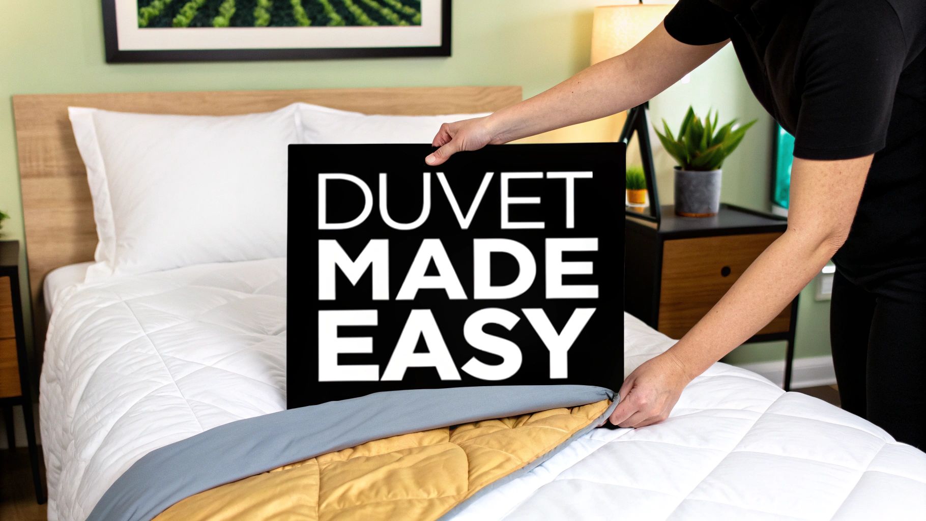 Putting on a Duvet Cover: A Simple Guide to an Effortless Change