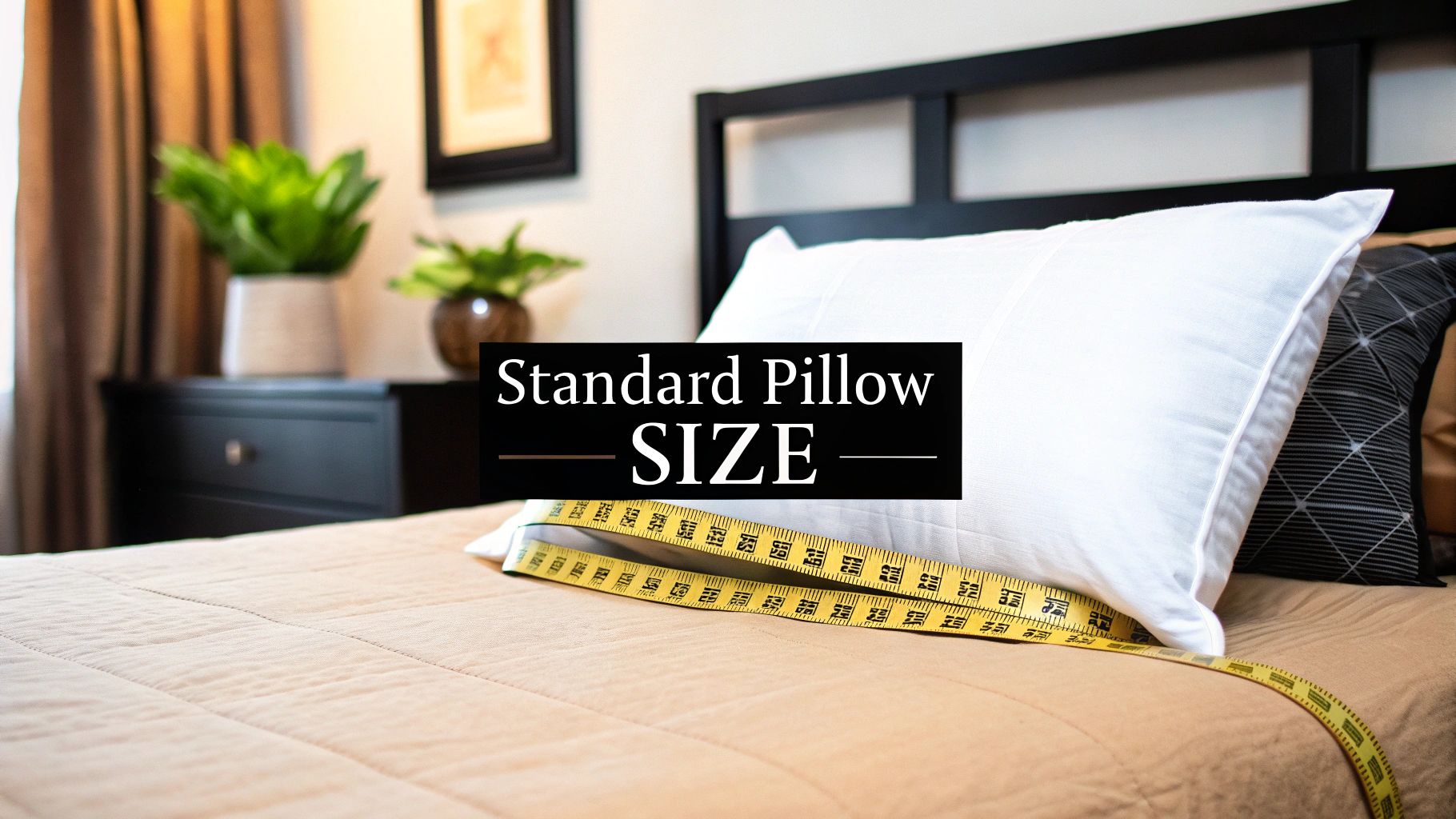 A Guide to Standard Pillow Size in the UK