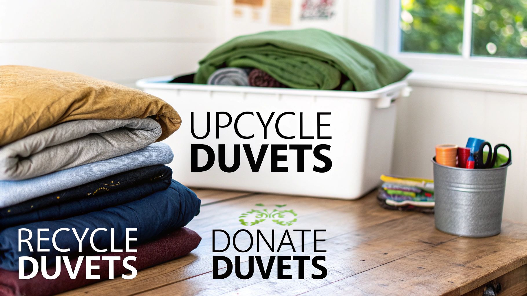 What to do with old duvets: Eco-friendly tips to recycle, donate, and upcycle