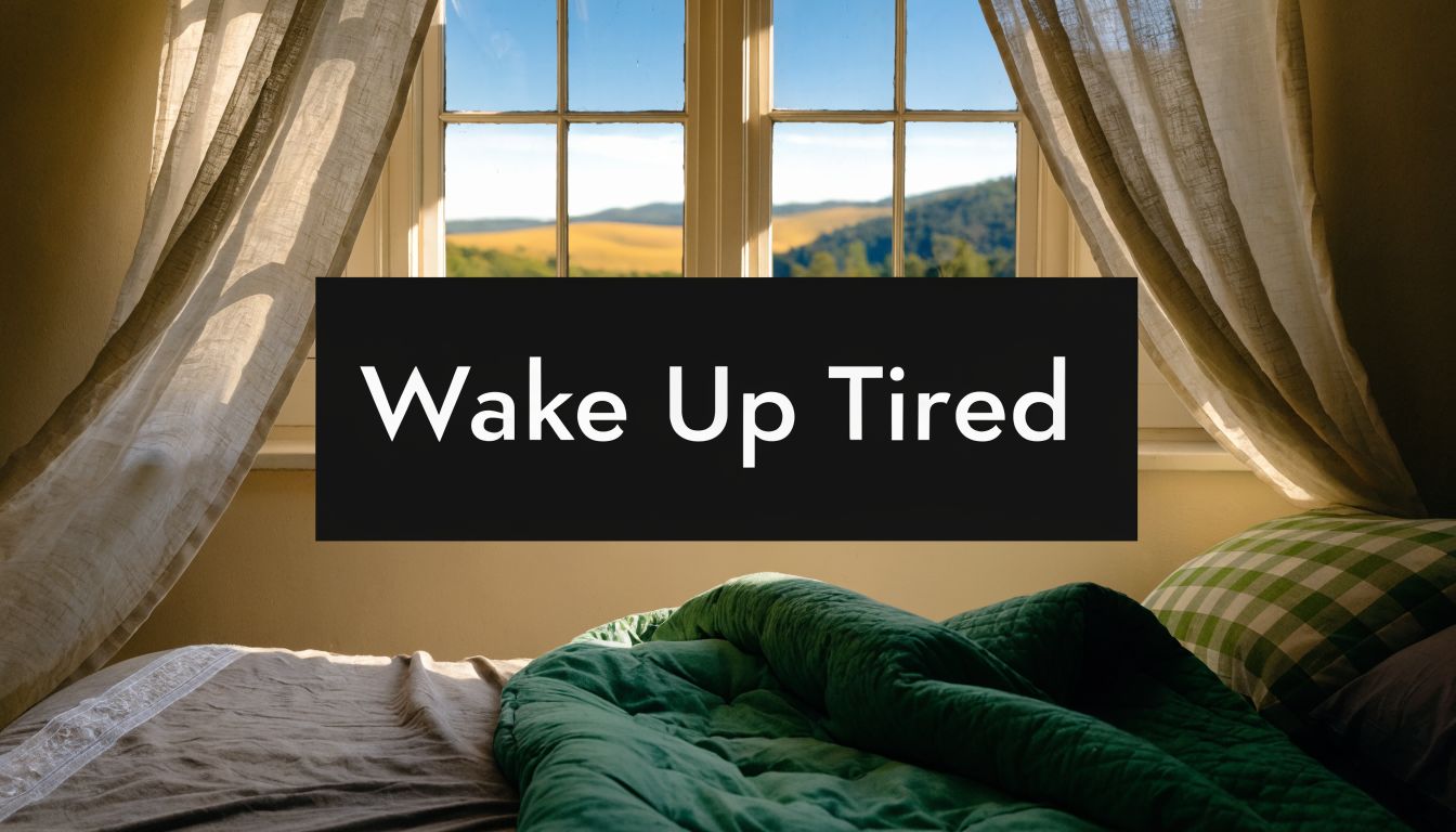 Why Do I Feel Tired After Sleeping? Causes & Fixes