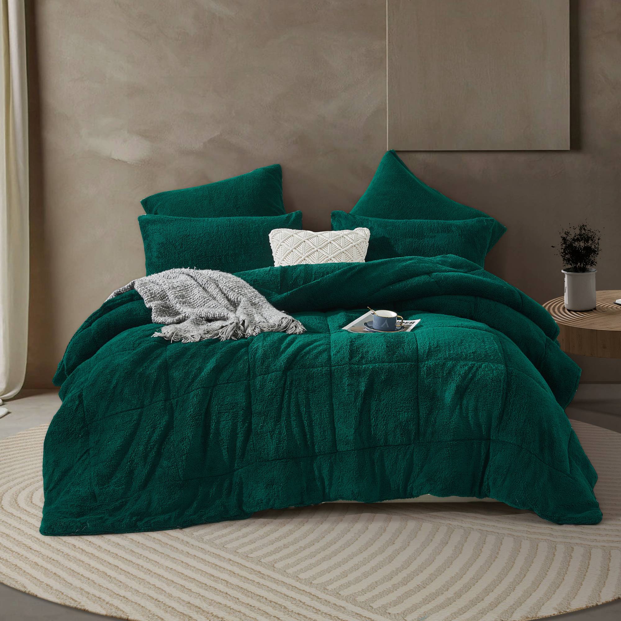 Forest Snuggle Fleece Comforter Set