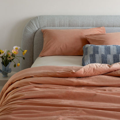 Spiced Citrus Corduroy Comforter Set