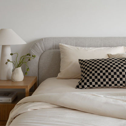 Vanilla Corduroy Comforter Set