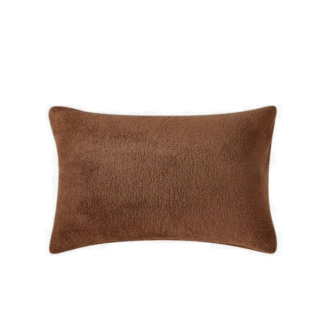 Mocha Snuggle Fleece Comforter Set