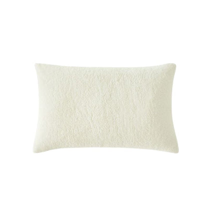 Ivory Snuggle Fleece Comforter Set