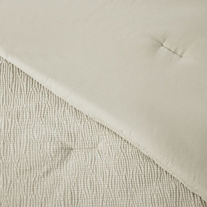 Stretch Woven Moon Comforter Set