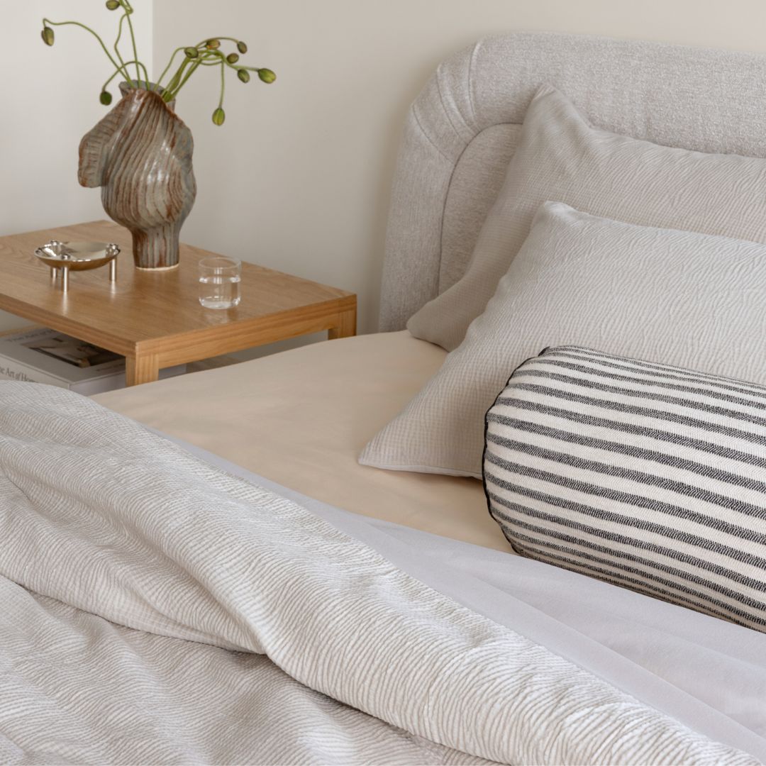 Stretch Woven Moon Comforter Set